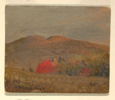 Podzimní krajina, Vermont od Frederic Edwin Church