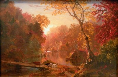 Podzim v Severní Americe od Frederic Edwin Church