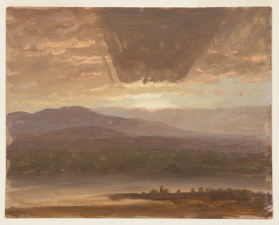 Catskills z Hudsonu, New York od Frederic Edwin Church