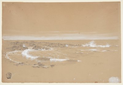Pobřeží, Grand Manan, Kanada od Frederic Edwin Church