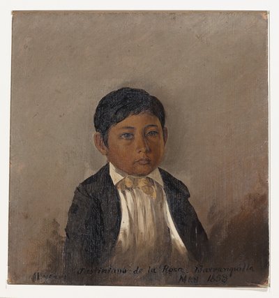 Kolumbie, Barranquilla, portrét chlapce od Frederic Edwin Church
