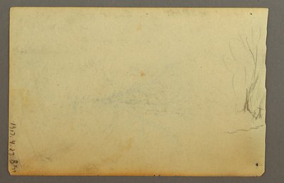 Kresba, Strom bez listí, únor 1845 od Frederic Edwin Church