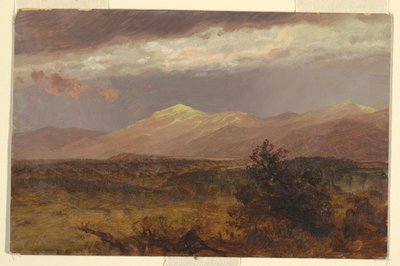 Kresba, Catskills při západu slunce, 1882 od Frederic Edwin Church