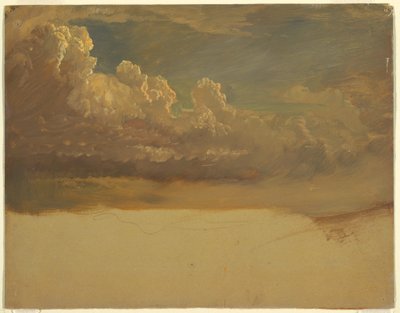 Kresba, Studie mraků, březen 1871 od Frederic Edwin Church