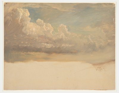 Kresba, Studie mraků, březen 1871 od Frederic Edwin Church