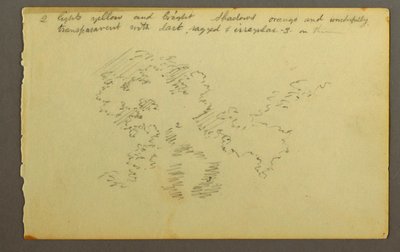 Kresba, Studie mraků, 1845 od Frederic Edwin Church