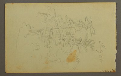 Kresba, Studie mraků, 1845 od Frederic Edwin Church