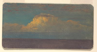 Kresba, studie mraků, 1870-80 od Frederic Edwin Church