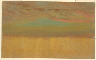 Kresba, studie mraků, 1870-80 od Frederic Edwin Church