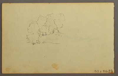 Kresba, Mraky, 1844 od Frederic Edwin Church
