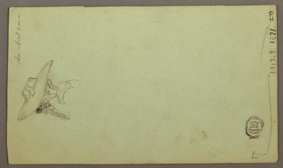 Kresba, figurální studie, plachetnice, architektonické studie, pravděpodobně 1868 od Frederic Edwin Church