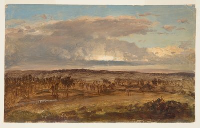 Kresba, Hudson Valley, duben 1867 od Frederic Edwin Church