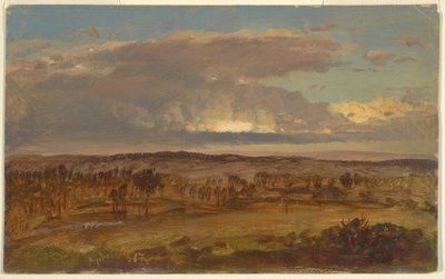 Kresba, Hudson Valley, duben 1867 od Frederic Edwin Church