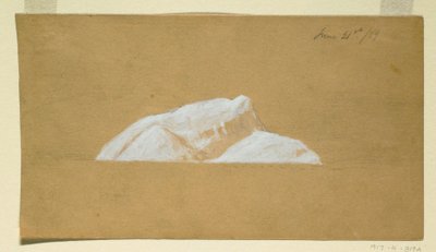 Kresba, Iceberg, Newfoundland, 21. června 1859 od Frederic Edwin Church