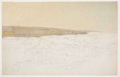 Kresba, Jeruzalém, celkový pohled, duben (), 1868 od Frederic Edwin Church