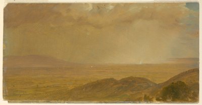 Kresba, Krajina, květen 1865 od Frederic Edwin Church