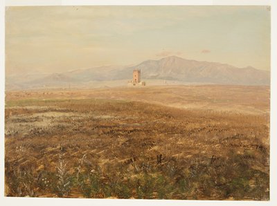 Kresba, mexická krajina, duben 1869 od Frederic Edwin Church
