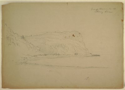 Kresba "Opičí jeskyně", 1851 od Frederic Edwin Church