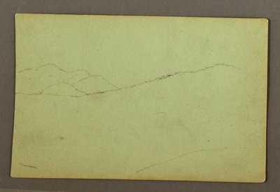 Kresba, Horské vrcholy, pravděpodobně 1856 od Frederic Edwin Church