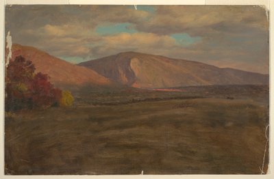 Kresba, hora Katahdin od jihozápadu (), 1870-80 od Frederic Edwin Church