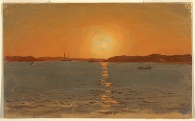 Kresba, Newfoundland, Cat Head, červen 1859 od Frederic Edwin Church