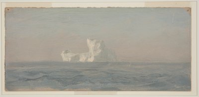 Kresba, U ledovce, Newfoundland, červen 1859 od Frederic Edwin Church