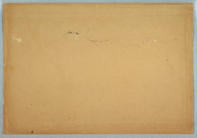 Kresba, Obrys hory Katahdin, Maine, asi 1856-60 od Frederic Edwin Church