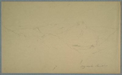 Kresba, Drobný přístav, 24. června 1859 od Frederic Edwin Church