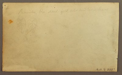 Kresba, Řeka Limona u vesnice, Ekvádor nebo Kolumbie; Verso: Listy, 1857 od Frederic Edwin Church