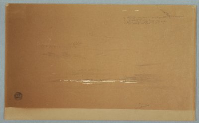 Kresba, Mořská krajina, pobřeží Labradoru, červen nebo červenec 1859 od Frederic Edwin Church