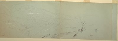 Kresba, náčrtky, Bloxburgh, Jamajka, 1865 od Frederic Edwin Church