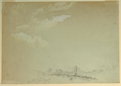 Kresba, náčrtky, Bloxburgh, Jamajka, 1865 od Frederic Edwin Church