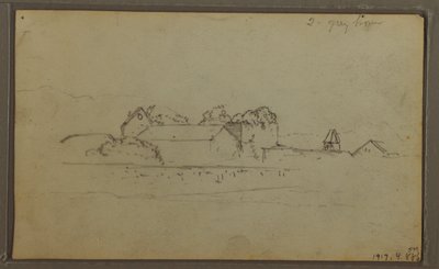 Kresba, Sketches, Ecuador or Colombia; Verso: Sketches, Ecuador or Colombia, 1857 od Frederic Edwin Church