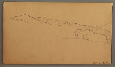 Kresba, Studie oblohy, pravděpodobně 1873 od Frederic Edwin Church