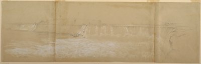Kresba, Niagarské vodopády, září nebo říjen 1856 od Frederic Edwin Church