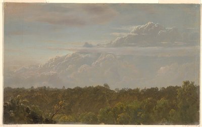 Kresba, Bouřková mračna, Jamajka, srpen 1865, 1865 od Frederic Edwin Church