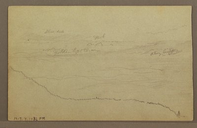 Kresba, Stromy, pravděpodobně 60. léta 19. století od Frederic Edwin Church