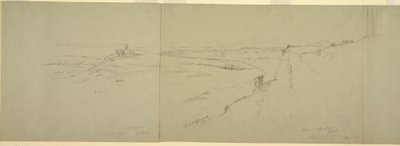 Kresba, Pohled z Akropole, 1869 od Frederic Edwin Church
