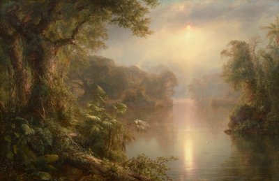 El Rio de Luz (Řeka světla) od Frederic Edwin Church