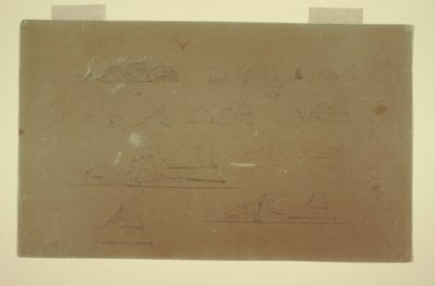 Plovoucí ledovce, 13. a 14. července od Frederic Edwin Church