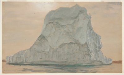 Šedý ledovec od Frederic Edwin Church