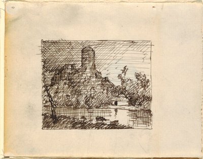Imaginární krajina s od Frederic Edwin Church