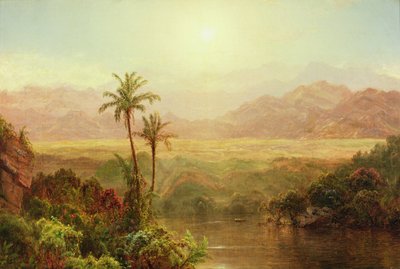 V Andách od Frederic Edwin Church