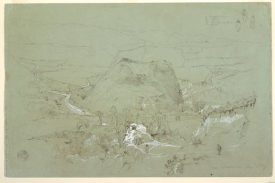 Krajina poblíž Guaranda, Ekvádor od Frederic Edwin Church