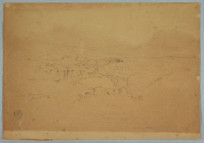 Krajina, poblíž Latacunga, Ekvádor od Frederic Edwin Church
