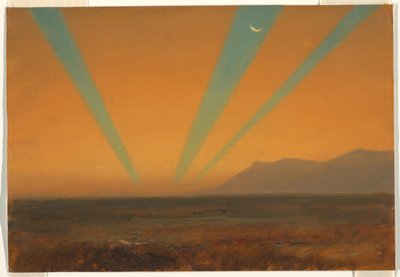 Krajina se západem slunce od Frederic Edwin Church