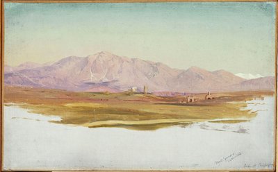 Monte Guinaro, Sabine Mountains, 1869 od Frederic Edwin Church