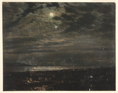 Měsíčné pobřeží (možná Maine) od Frederic Edwin Church