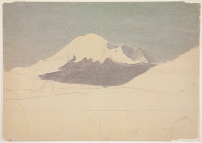 Mount Chimborazo, Ekvádor od Frederic Edwin Church
