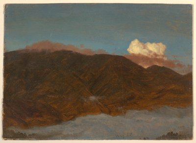 Horská krajina od Frederic Edwin Church
